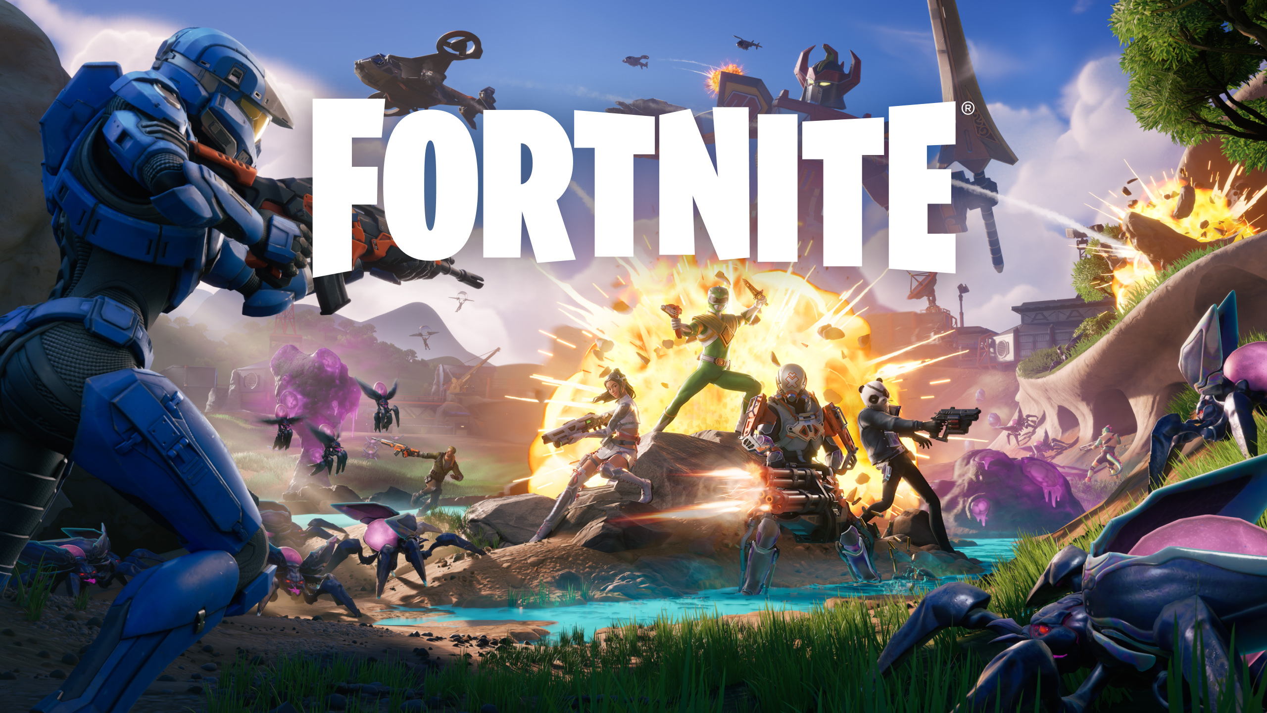 Fortnite offisiell spillgrafikk
